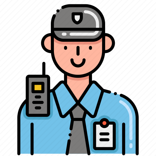 Security, guard, male icon - Download on Iconfinder