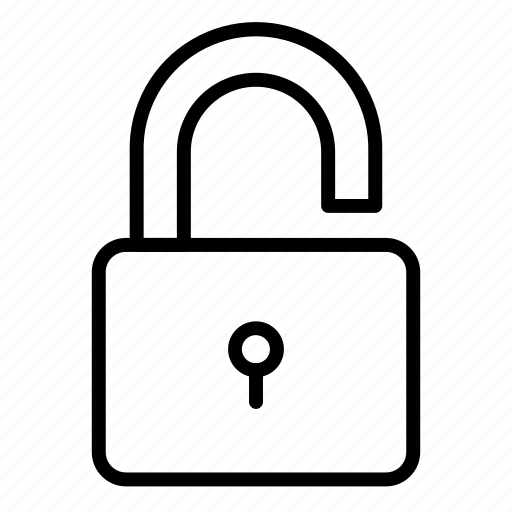 Lock, padlock, unlocked, security icon - Download on Iconfinder