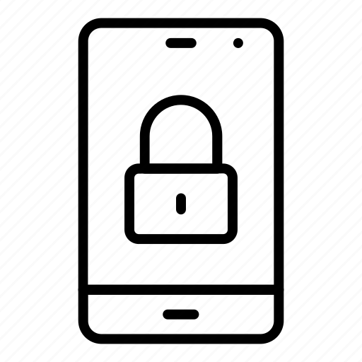Protection, restricted, smartphone, lock icon - Download on Iconfinder