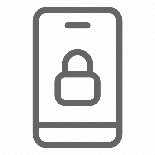 Lock, mobile, password, phone, protection, security, smartphone icon - Download on Iconfinder