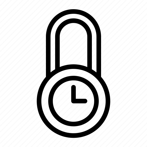 Lock, protection, time icon - Download on Iconfinder