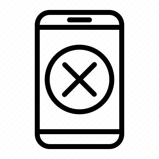 Delete, locked, smartphone icon - Download on Iconfinder