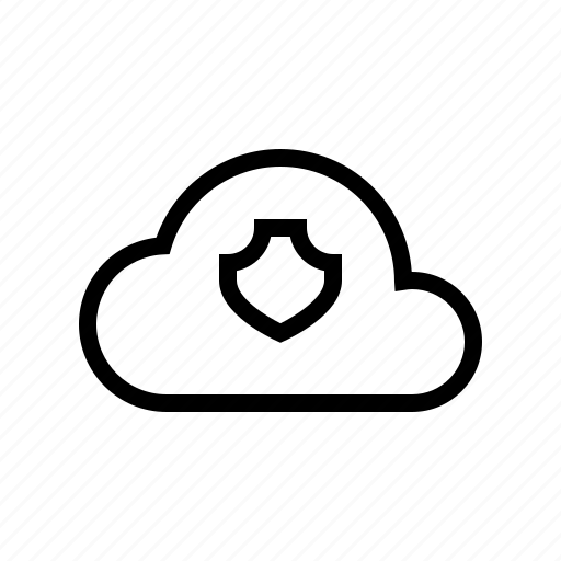 Cloud, protect, protection, secure, security, shield icon - Download on Iconfinder
