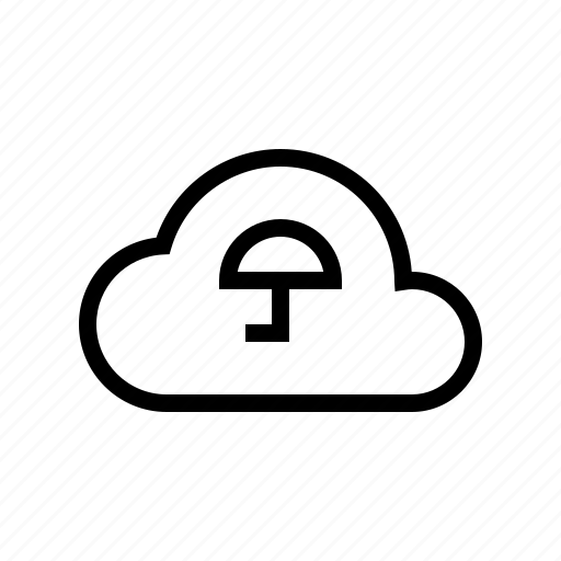 Cloud, protect, protection, secure, security, umbrella icon - Download on Iconfinder