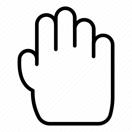 Stop, prohibition, gestures, hand icon - Download on Iconfinder