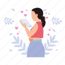 girl, reading, paper, fitness, healthy