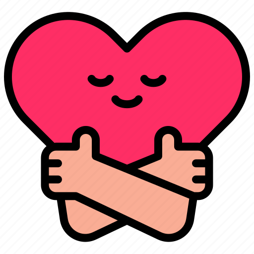 Heart, self, care, love, hug, mental, health icon - Download on Iconfinder