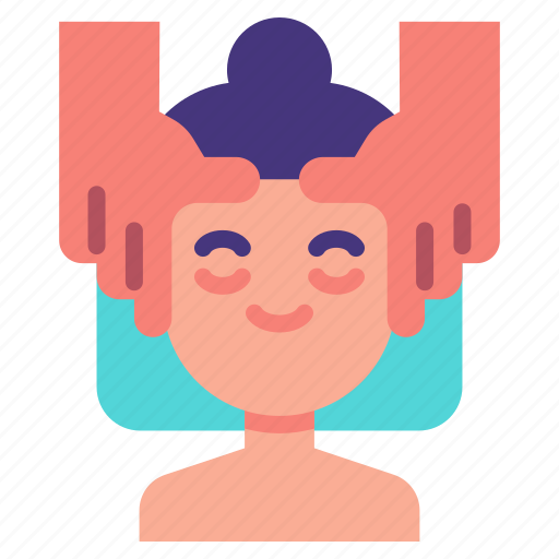 Massage, self, care, love, spa, face, woman icon - Download on Iconfinder