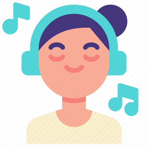 Music, listening, headphone, relaxing, therapy, self, care icon - Download on Iconfinder