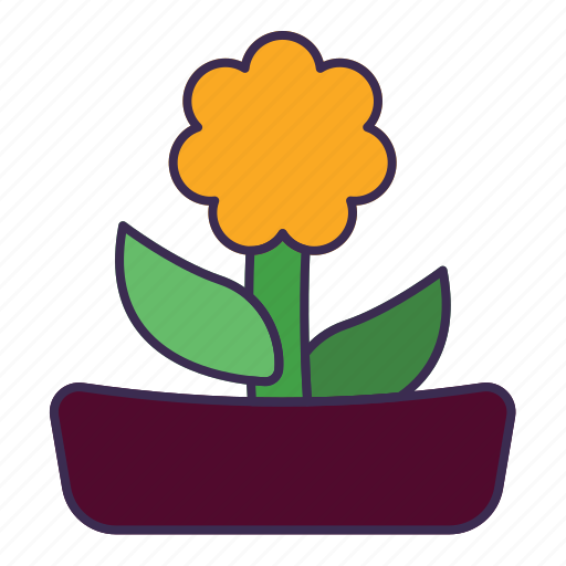 Pot, plant, invest, self, confident icon - Download on Iconfinder