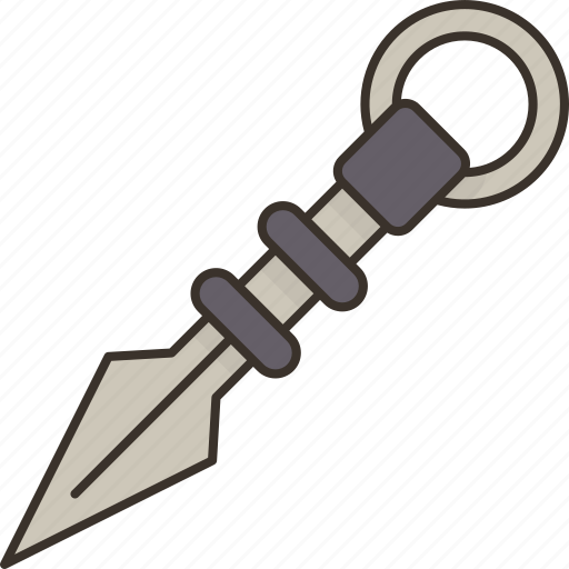 Keychain, kubotan, metal, defense, weapon icon - Download on Iconfinder