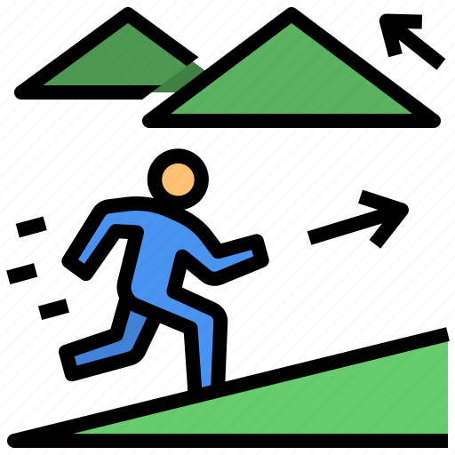 Challenge, running, training, athlete, self development icon - Download on Iconfinder