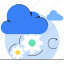 cloud computing, cloud optimization icon, cloud storage 