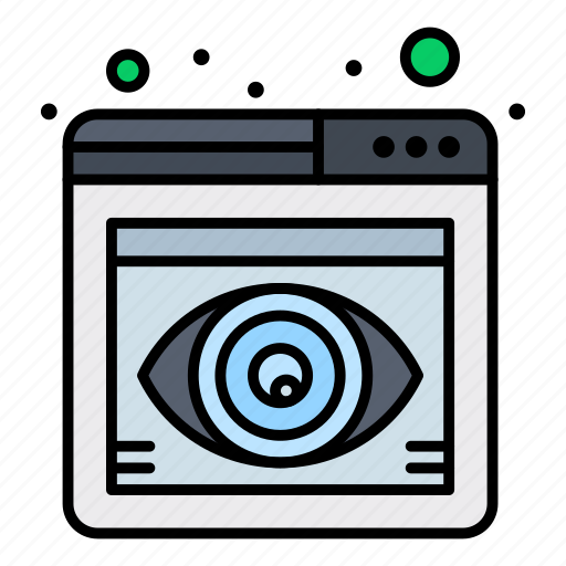 Browser, eye, focus, view icon - Download on Iconfinder