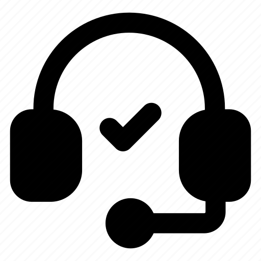 Customer services, customer support, headphones, client support, check headphones icon - Download on Iconfinder