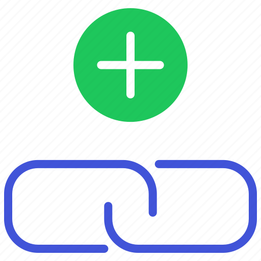 Add link, attachment, chain, hyperlink, link building, url icon - Download on Iconfinder