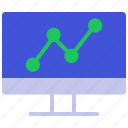 analytics, dashboard, desktop, graph, monitoring, report, sales
