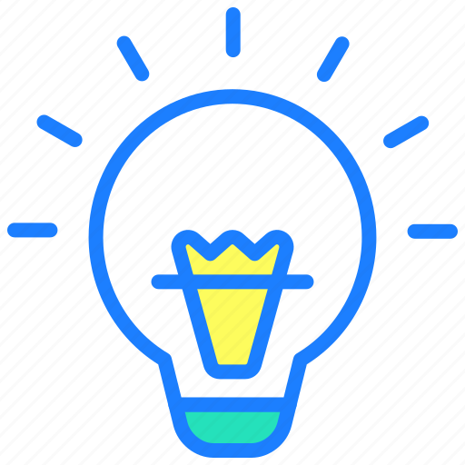 Bulb, creative, idea, lamp, light, solution icon - Download on Iconfinder