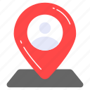 user, location, navigation, person, gps, marker, placeholder