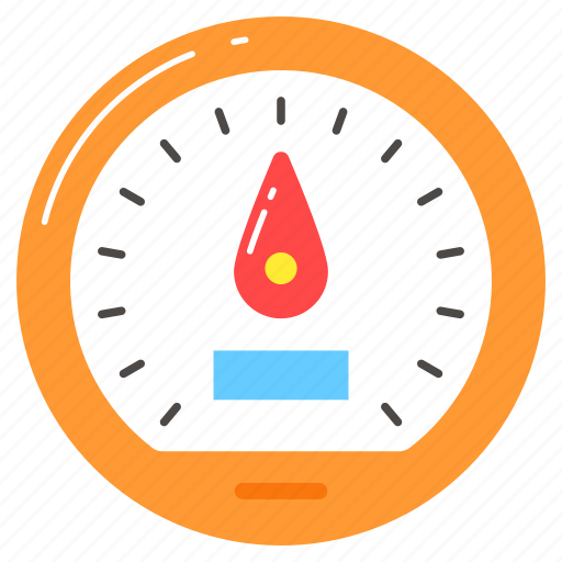 Speedometer, odometer, indicator, dashboard, meter, speed, measure icon - Download on Iconfinder