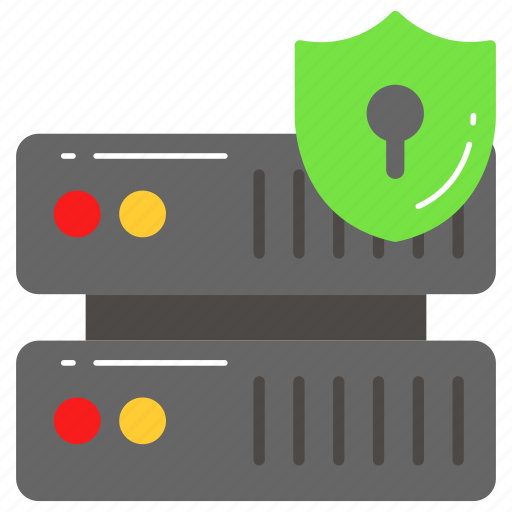 Server, security, data, protection, secure, network, database icon - Download on Iconfinder