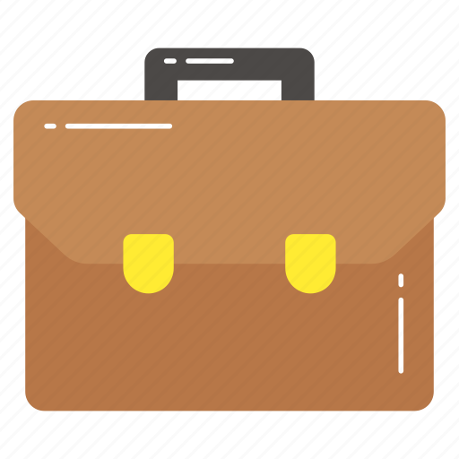 Portfolio, suitcase, bag, handbag, office, work, attache icon - Download on Iconfinder