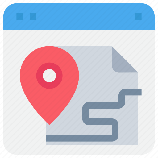 Gps, location, map, online icon - Download on Iconfinder