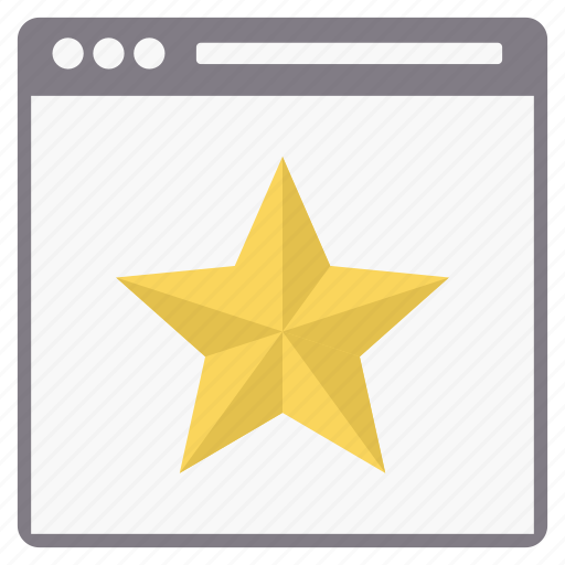 Bookmark, page, star, web, favorite, internet, website icon - Download on Iconfinder