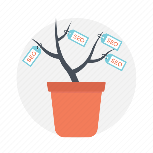 Organic seo, seo, seo services, seo tags, seo tags plant icon - Download on Iconfinder