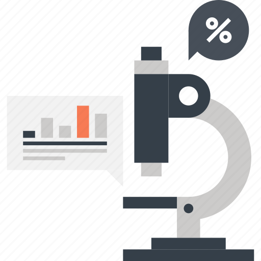 Analysis, chart, market, microscope, research, science, statistics icon - Download on Iconfinder