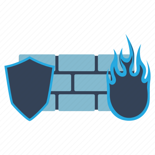 Development, fire, firewall, internet, network, security, wall icon - Download on Iconfinder