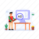 find ad, ad search, advertisement search, online ad, digital ad 