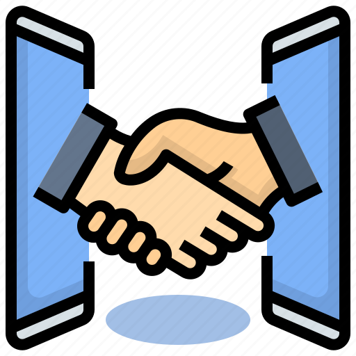 Partner, business, digital, marketing, greeting, deal, handshake icon - Download on Iconfinder