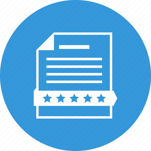 Page, page quality, quality, best, format, stars icon - Download on Iconfinder