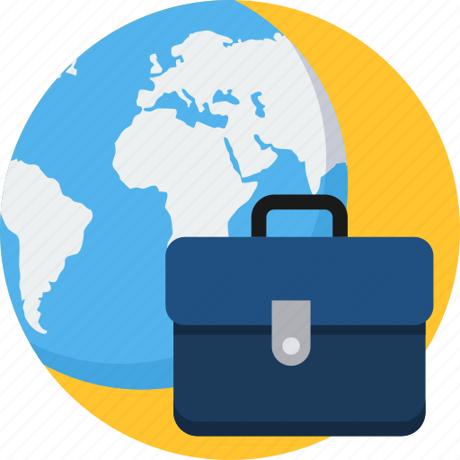 Business, portfolio, web, abroad, global, internet, office icon - Download on Iconfinder