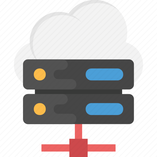 Big data, cloud computing, cloud data center, cloud database, cloud server icon - Download on Iconfinder