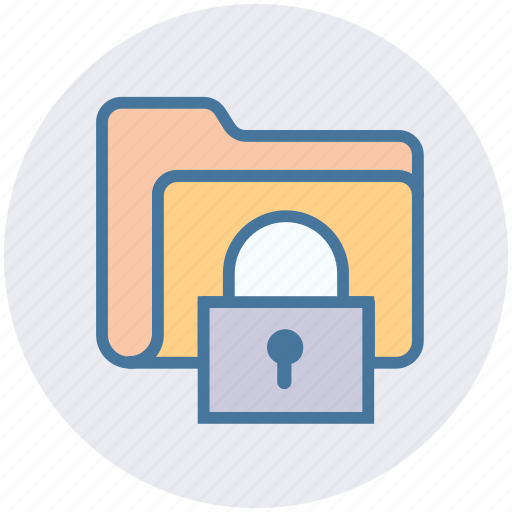 Folder, lock, password, protect, secure, seo, web icon - Download on Iconfinder