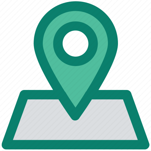 Local seo, location, map pin, marker, marketing, paper, pin icon - Download on Iconfinder