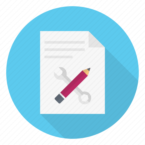 Document, edit, file, sheet, tools icon - Download on Iconfinder