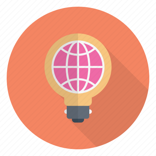 Bulb, global, idea, seo, world icon - Download on Iconfinder