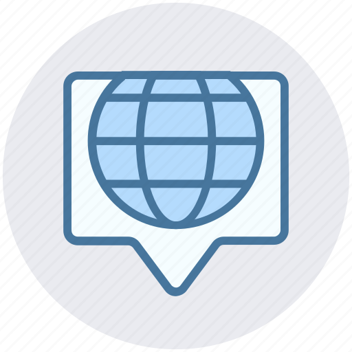 Chat, communication, globe, marketing, seo, talk, world icon - Download on Iconfinder