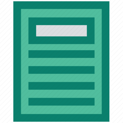 Document, file, list, marketing, page, paper, seo icon - Download on Iconfinder
