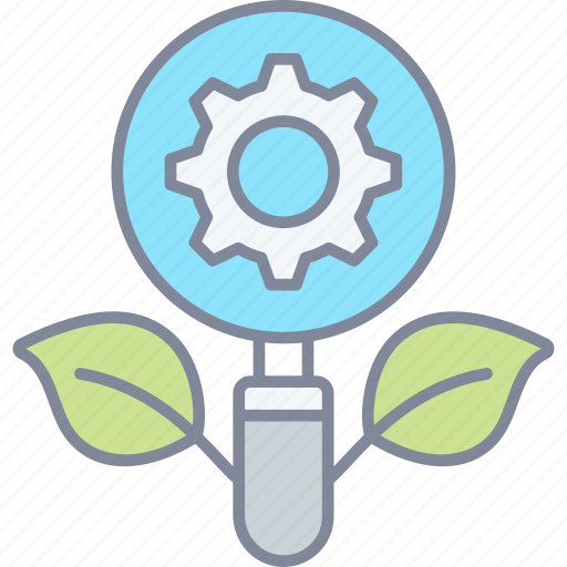 Growth, search, business, settings icon - Download on Iconfinder
