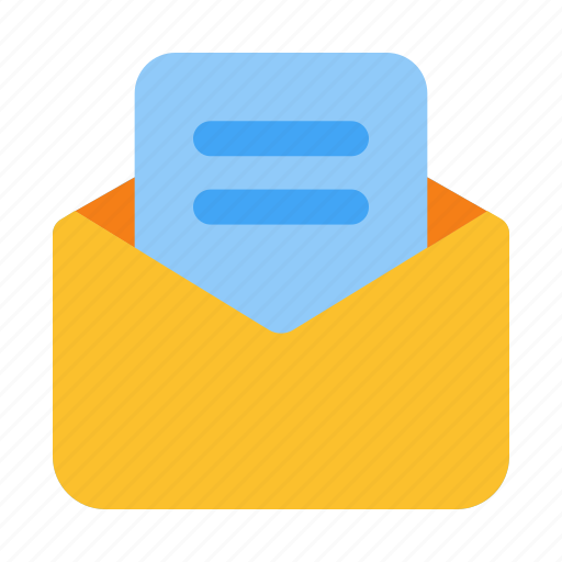 Newsletter, open, mail, email, marketing, communications icon - Download on Iconfinder