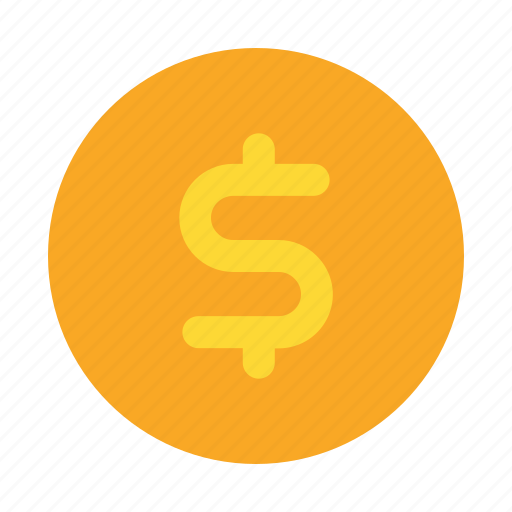 Dollar, coin, money, usd, currency icon - Download on Iconfinder