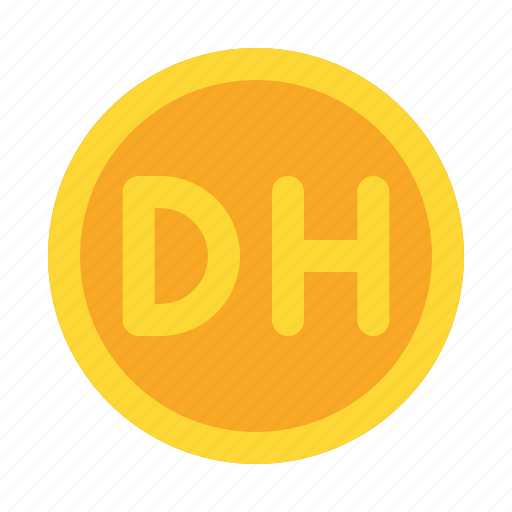 Dirham, morocco, coin, exchange, currency icon - Download on Iconfinder