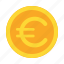 euro, coin, currency, money, business, and, finance 