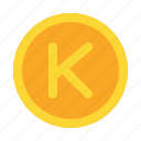 kyat, burmese, coin, exchange, currency