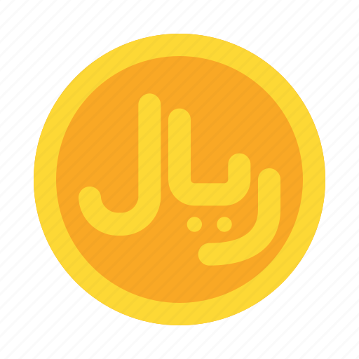 Riyal, money, coin, exchange, currency icon - Download on Iconfinder