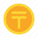 tenge, kazakhstan, coin, exchange, currency